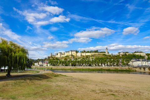 Schloss Azey-le-Rideau am Loire-Radweg