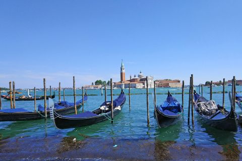 Boote in Venedig