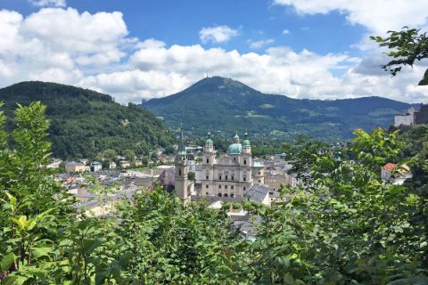 Ausblick auf die Altstadt von Salzburg