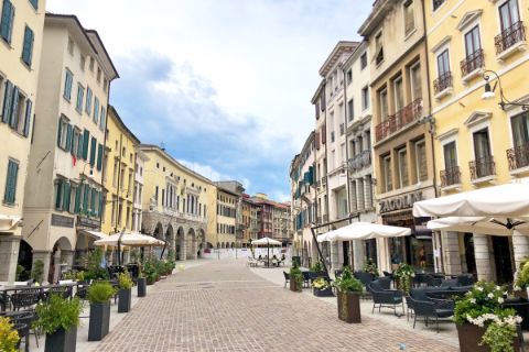 Stadtkern von Udine