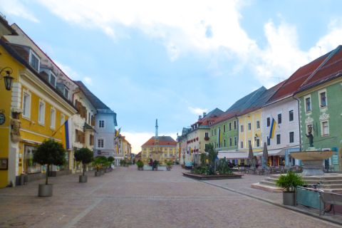 Stadtplatz in St. Veit