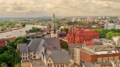 City view of Szczecin