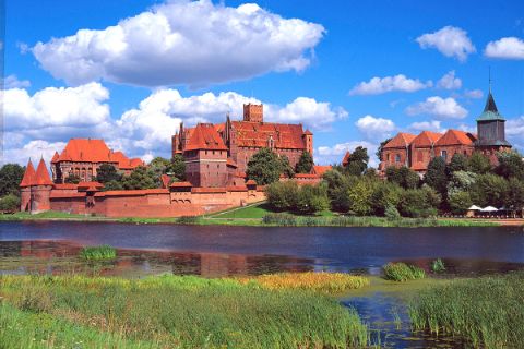 Marienburg on the Nogat River