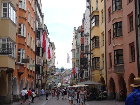 Pedestrian zone in Innsbruck