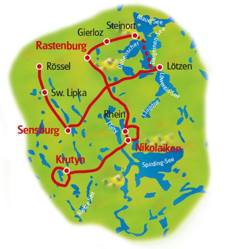 Map Masuria