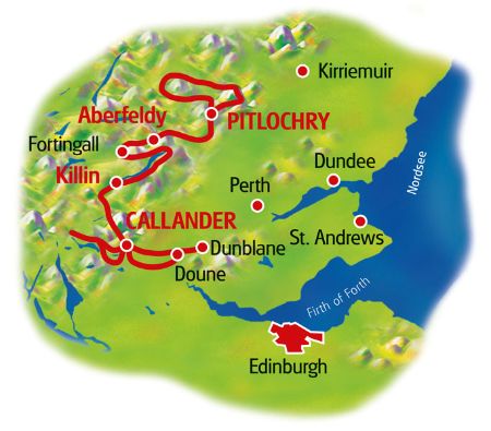 Map Scottland