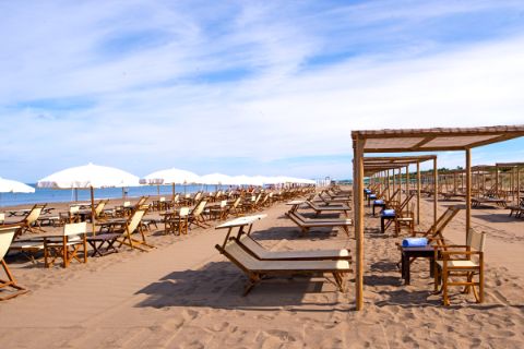 Strand beim Tombolo Talasso Resort