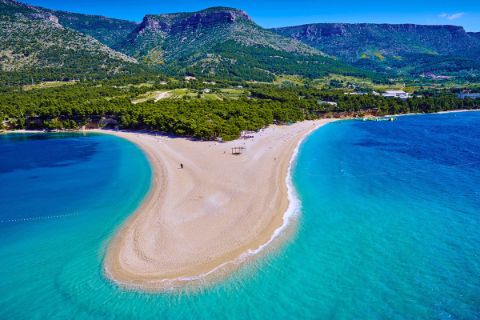 Turquise beach in Dalmatia