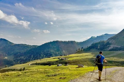 Unspoilt trails through the alpine pastures of the Salzkammergut area