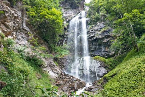 Finterbacher waterfall in Ossiach
