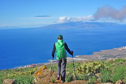 Atemberaubende Wanderausblicke in Adeje auf der Insel Teneriffa