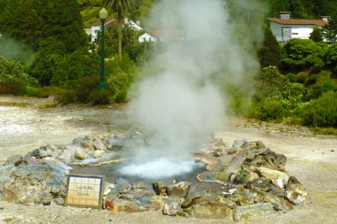 Heiße Quellen in Sao Miguel