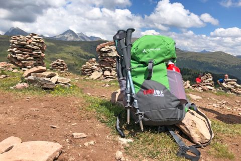 Eurohike backpack in South Tyrol