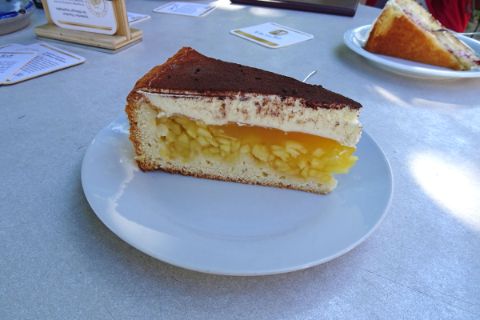 Torte im Cafe Mohrenkopf in Trier