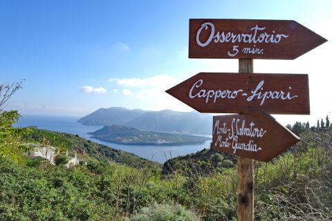 Breath taking hiking routes on the island of Vulcano
