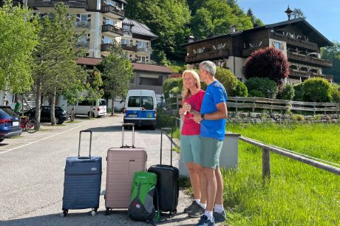 Hiking holidays with luggage transfer