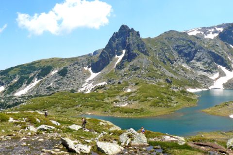 Hiking in the Rila mountains