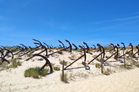 Cemetery of Anchors in the Algarve