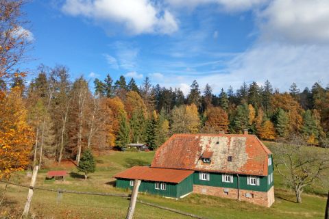 Typical country house in the Spessart