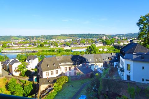 Beautiful panoramic view of Trier