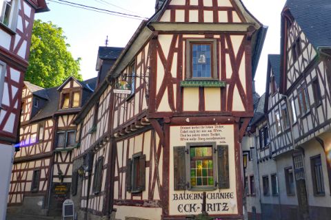 Half-timbered houses in Braubach