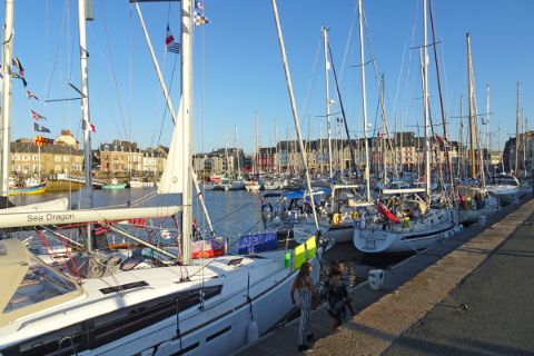 Port of Paimpol, arrival point of the walking tour in Brittany