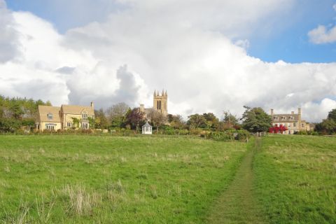 Hiking path Cotswolds and Shakespeare