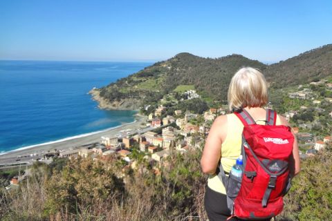 Hikes with view to the ligurian villages