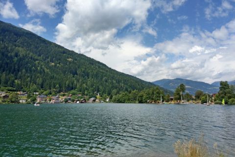 View of the Brennsee in Feld am See