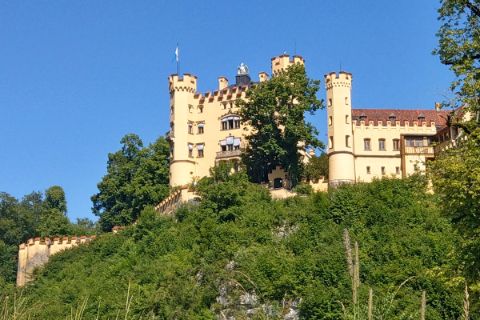 Schloss Hohenschwangau am Lechweg