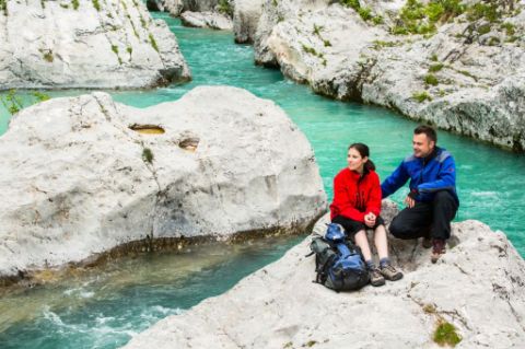 Hiking without luggage in the Triglav National Park