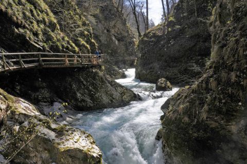 Hiking highlight waterfall Savica