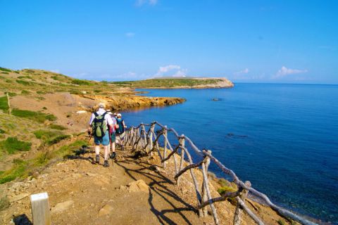 Costal paths in Menorca