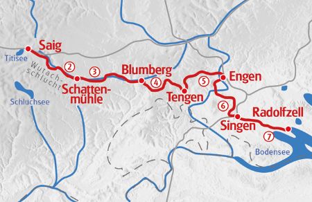 Schwarzwald-Bodensee Karte