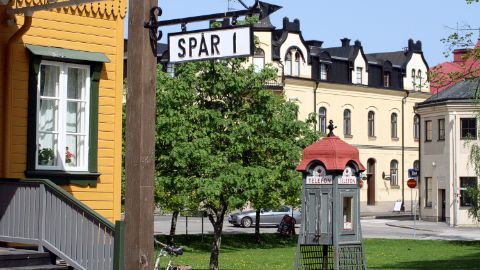 La petite vieille ville de Spar.