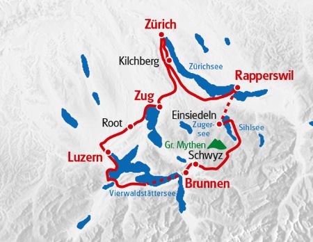 Auf der Velotour von Eurotrek entdeckt man die süsse Welt der Schweizer Schoggi.